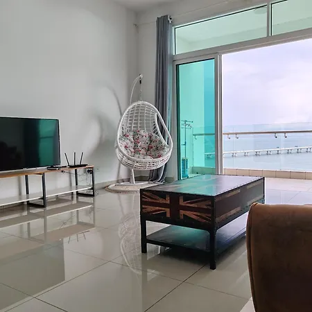 Seaview Vacation Condo 3R3B 8Pax Bayan Lepas Exterior photo