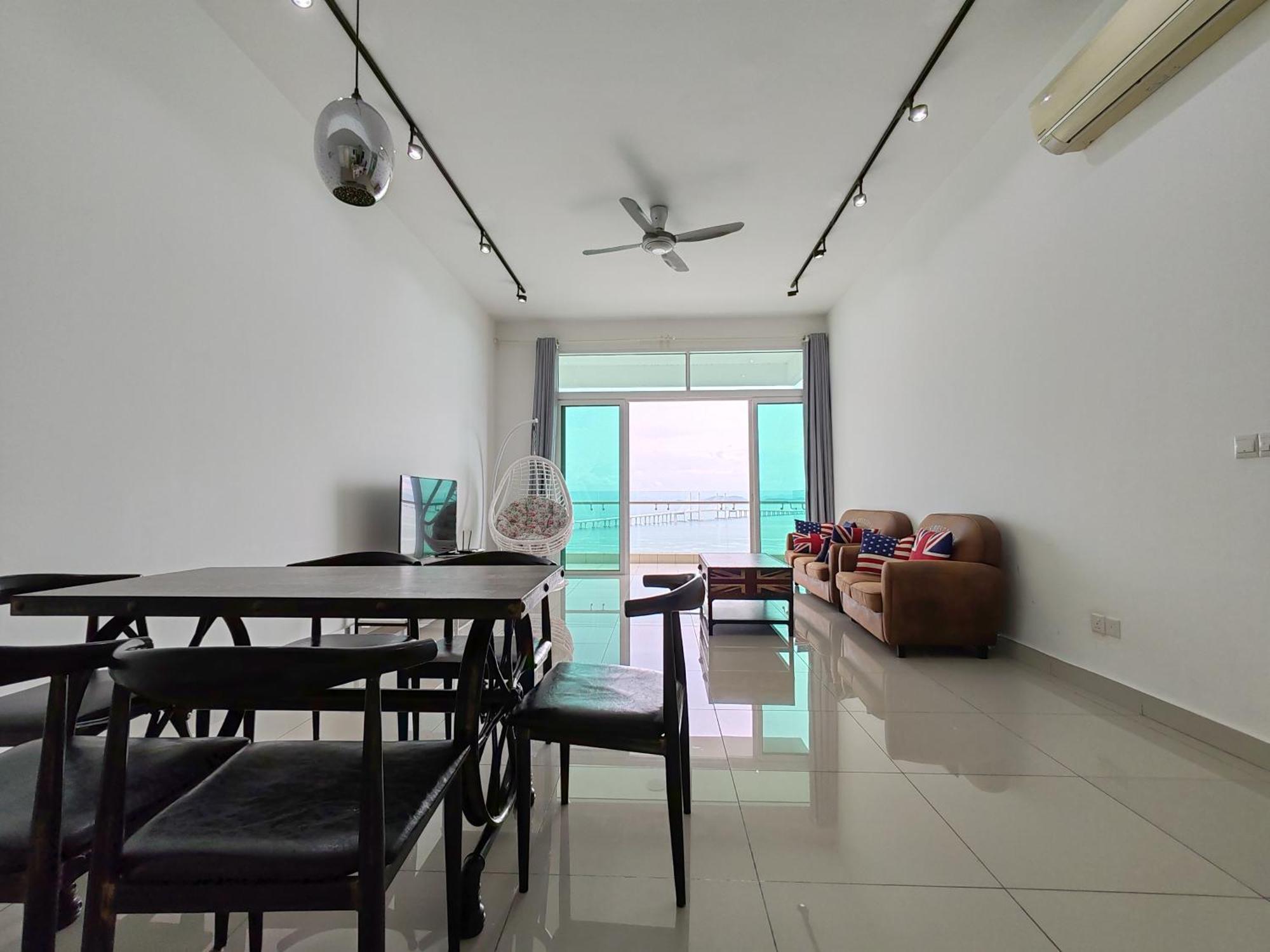 Seaview Vacation 3r3b 8pax Apartment